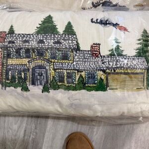 Pottery Barn National Lampoons Christmas Vacation Light up Pillow NWT